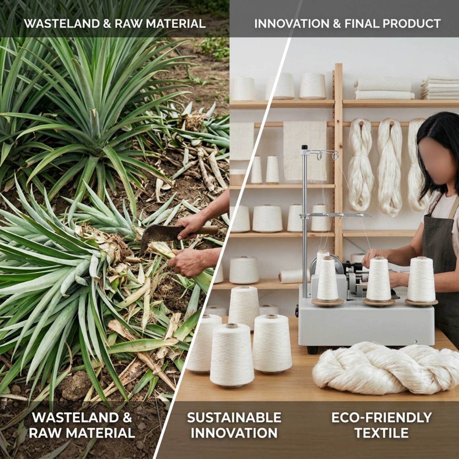 From Agricultural Waste to High-Performance Fibre